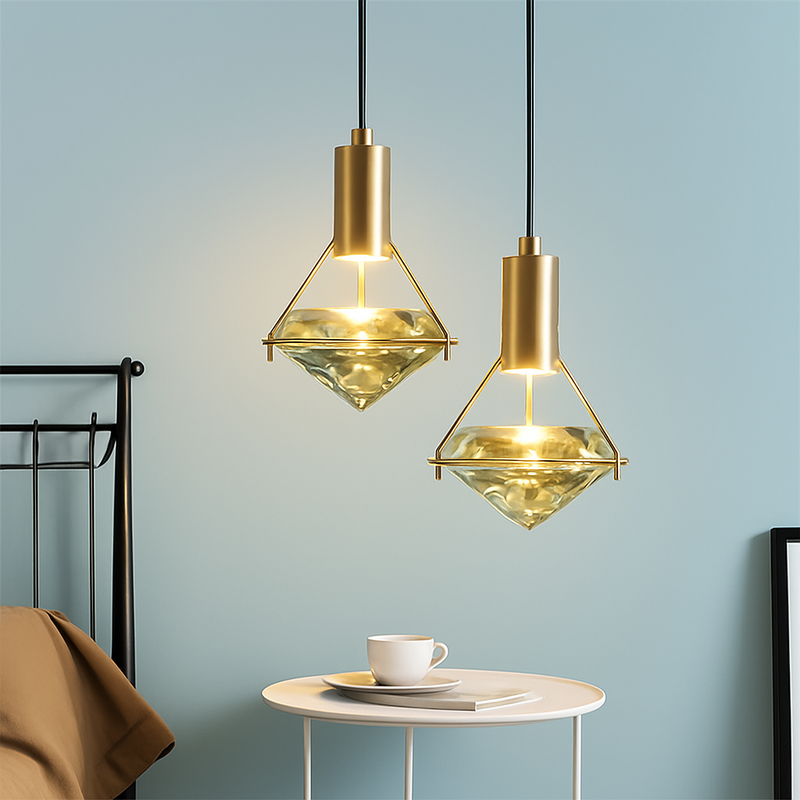Thrisdar K9 cristal suspension LED lampe moderne Table de chevet suspension lampe cuisine salle à manger chambre lustre suspension