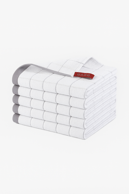 Torchon de cuisine coton eponge doux absorbant lot