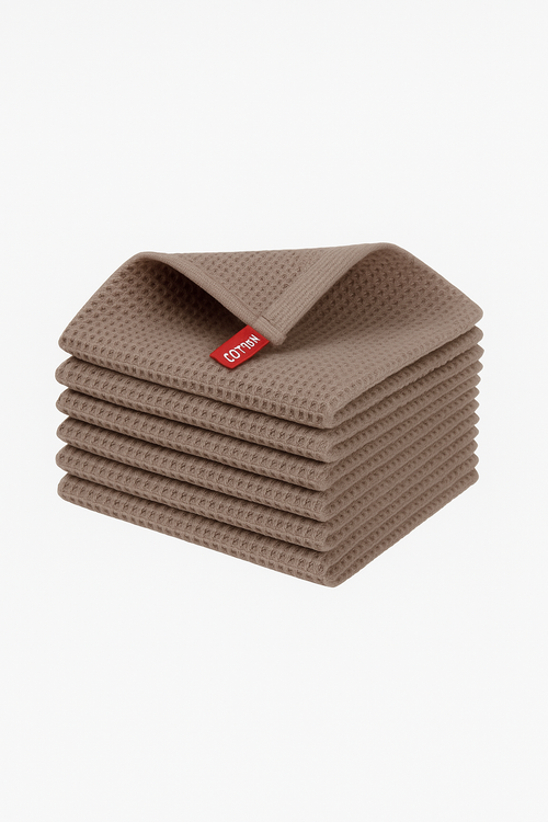 Torchon de cuisine coton gaufré épais séchage rapide