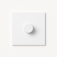 Variateur en acier blanc mat