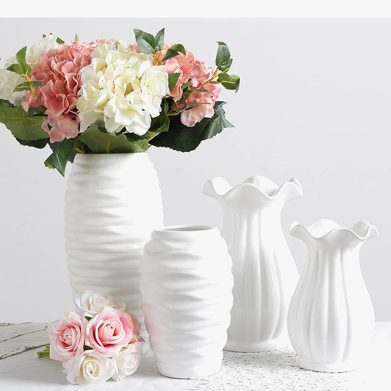 vase en céramique pour fleurs décoration intérieure et bureau