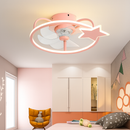 Intelligenter Deckenventilator mit Beleuchtung und Fernbedienung