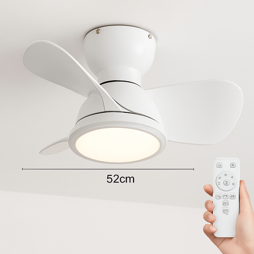 LED-Deckenventilator mit Fernbedienung - vue 9 sur 9