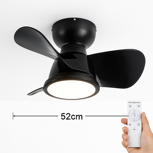 LED-Deckenventilator mit Fernbedienung - vue 10 sur 9