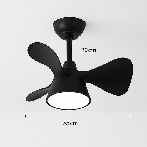 Deckenventilator mit Licht, Fernbedienung und 6 Geschwindigkeiten