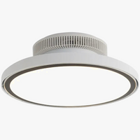 Moderner Deckenventilator mit dimmbarem LED-Licht und Sterilisation
