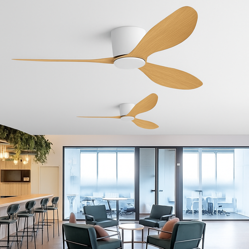 Moderne Deckenventilatoren mit Fernbedienung ohne Licht - vue 2 sur 9