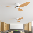Moderne Deckenventilatoren mit Fernbedienung ohne Licht