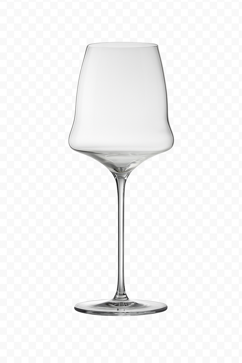 Verre à champagne cristal fin fait main léger