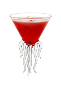 Verre a cocktail design original pour fete bar