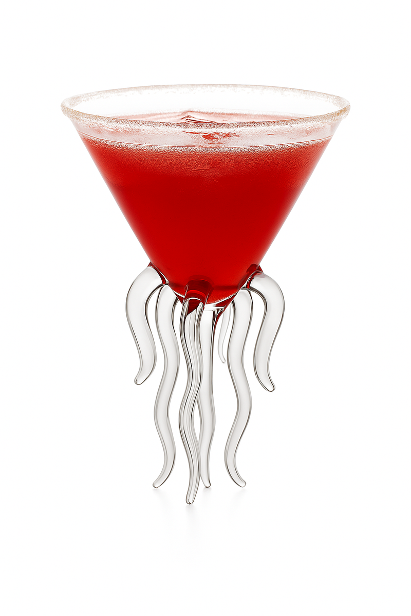 Verre a cocktail design original pour fete bar