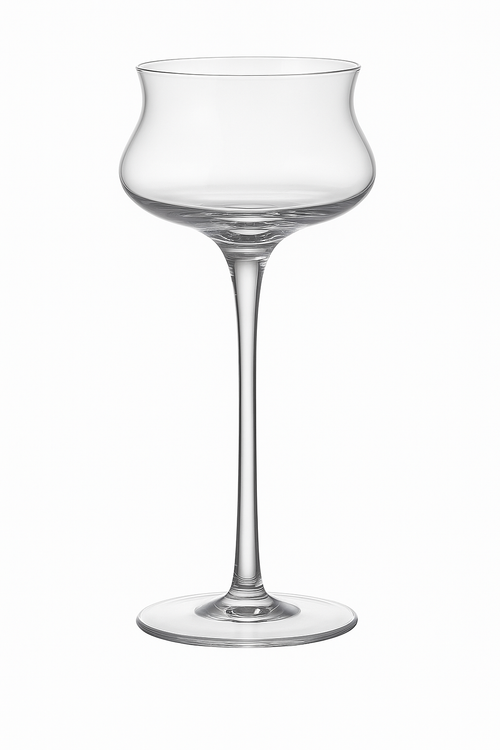 Verre à cocktail élégant style margarita relief décoratif