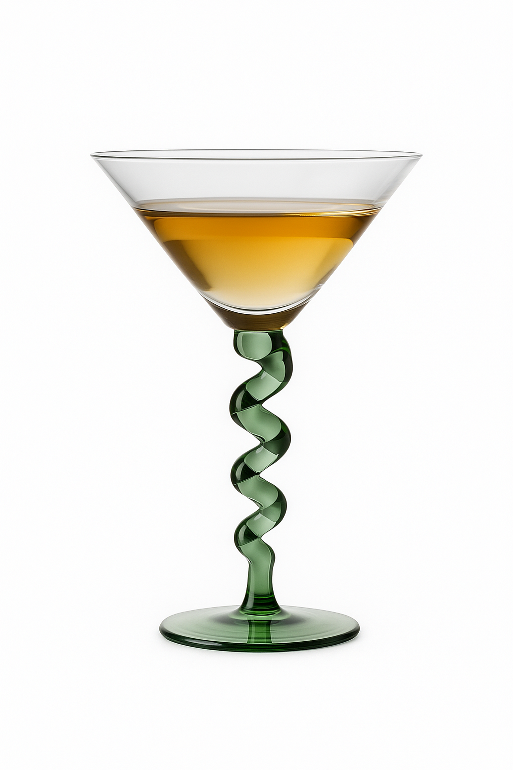 Verre a cocktail martini incurve design elegant