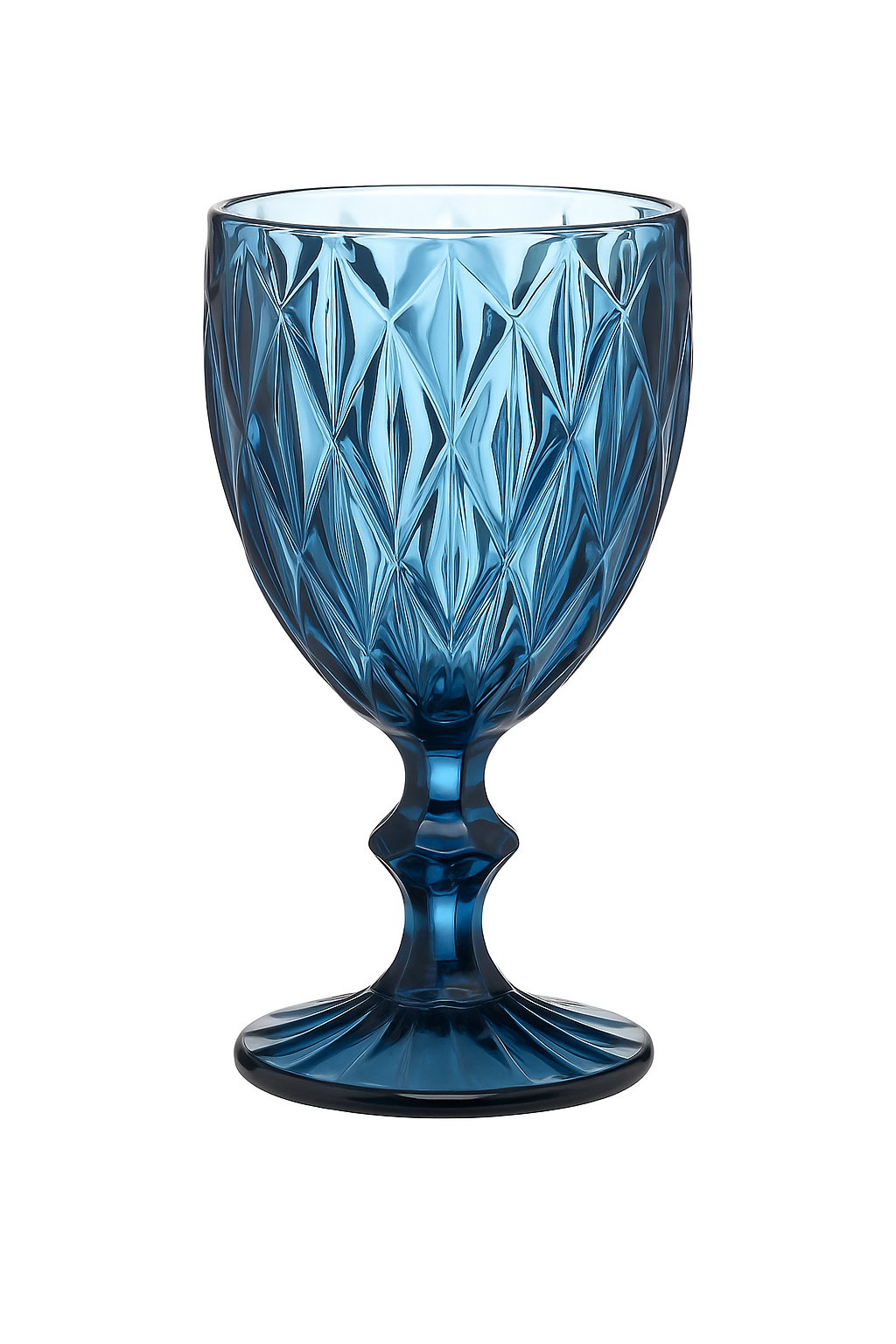 Verre a vin relief retro verre epais europe