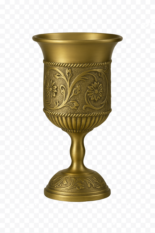 Verre à vin rétro alliage style antique décoratif