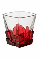 Verre artistique relief style spatial luxe whisky