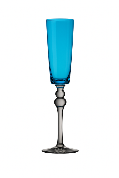 Verre champagne cristal motif noel coupe festive elegante