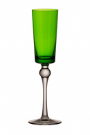 Verre champagne festif en cristal style noel elegant
