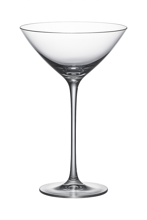 Verre cocktail design artistique margarita champagne verre pied