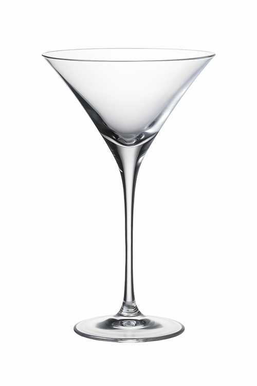 Verre cocktail design élégant pour margarita champagne vin