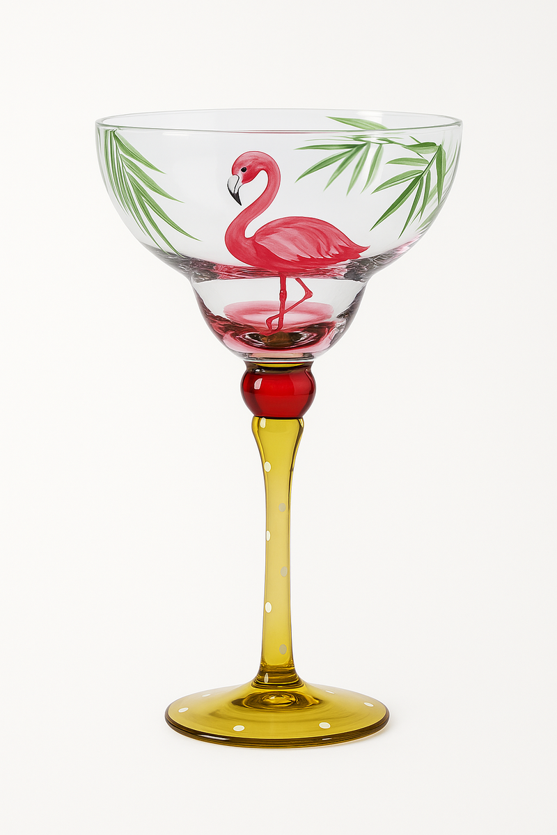 Verre cocktail fait main 330ml style festif bar