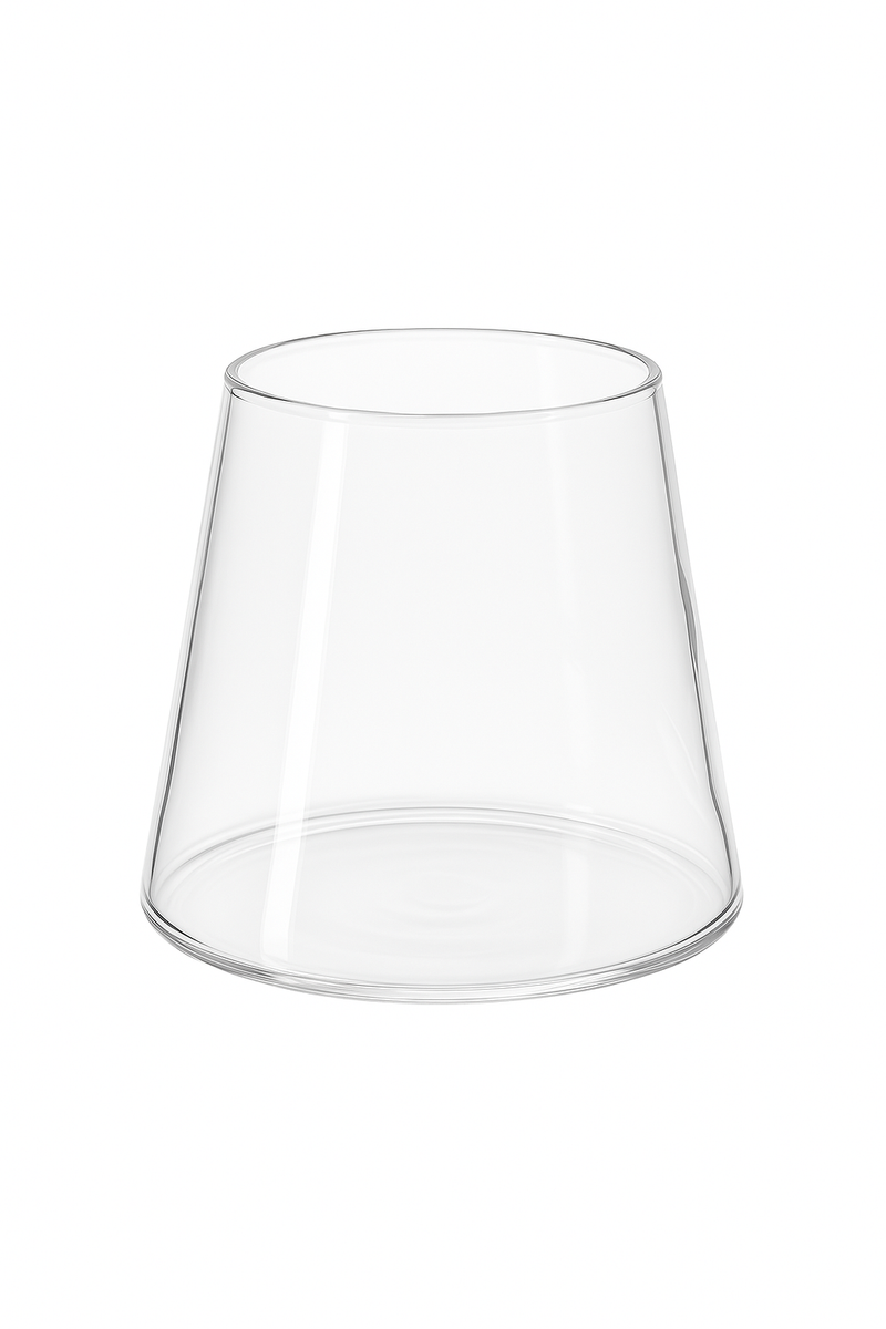 Verre relief montagne style whisky multiusage cuisine