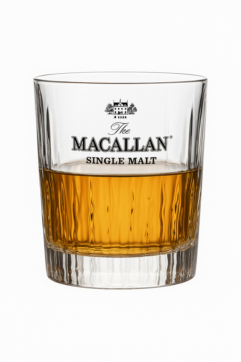 Verre whisky cristal facette style luxe degustation