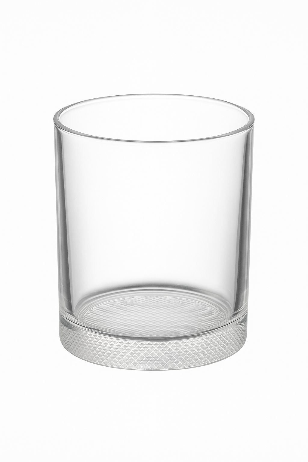 Verre whisky design motif relief robuste maison