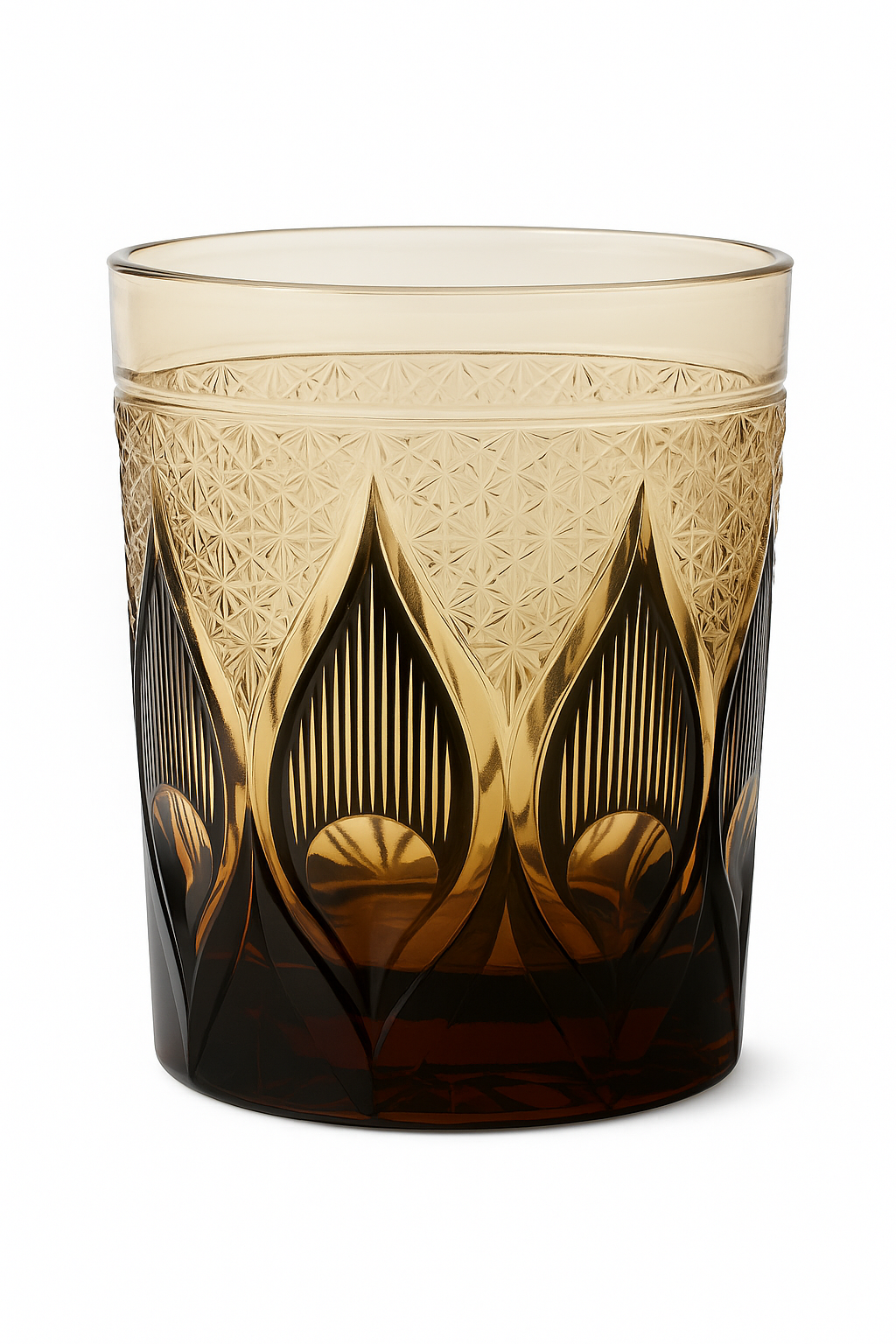 Verre whisky edo kiriko gravé artisanal style japonais