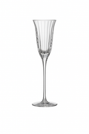 Verres à vin cristal style rétro motif floral