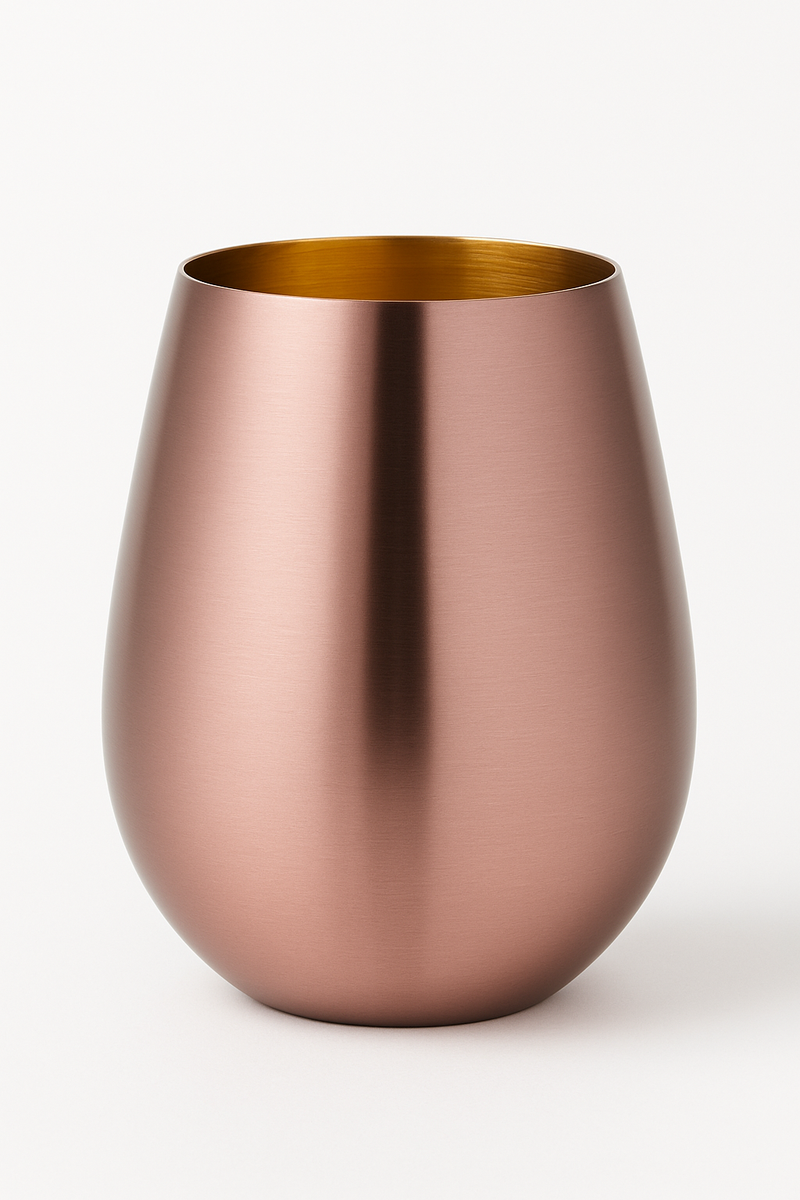 verres à vin inox 304 style bar design