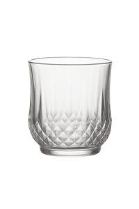 Verres à vin motif diamant verrerie élégante multiusage