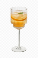 Verres à vin rayures nordiques 350 ml polyvalents