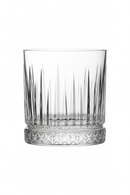 Verres à whisky old fashioned relief vintage
