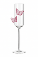 Verres champagne papillon design haut de gamme festif
