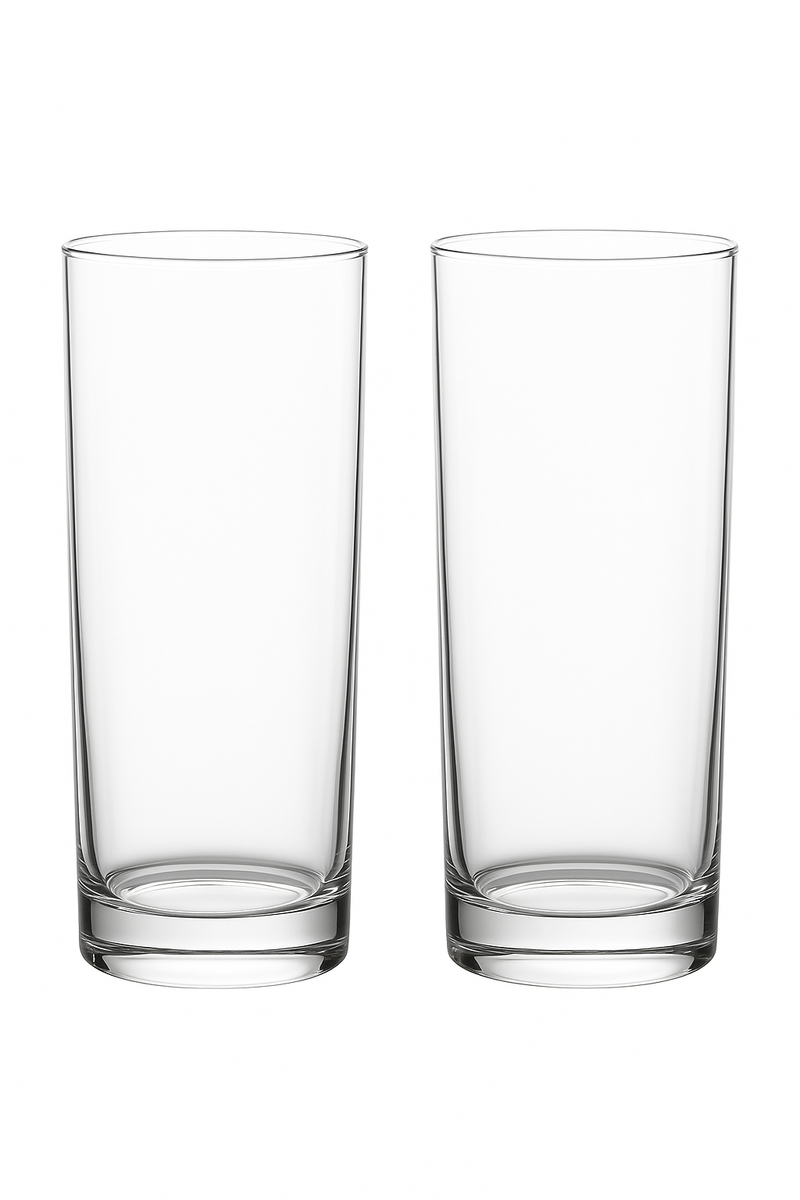 Verres cocktail design épuré résistants chaleur multi formats