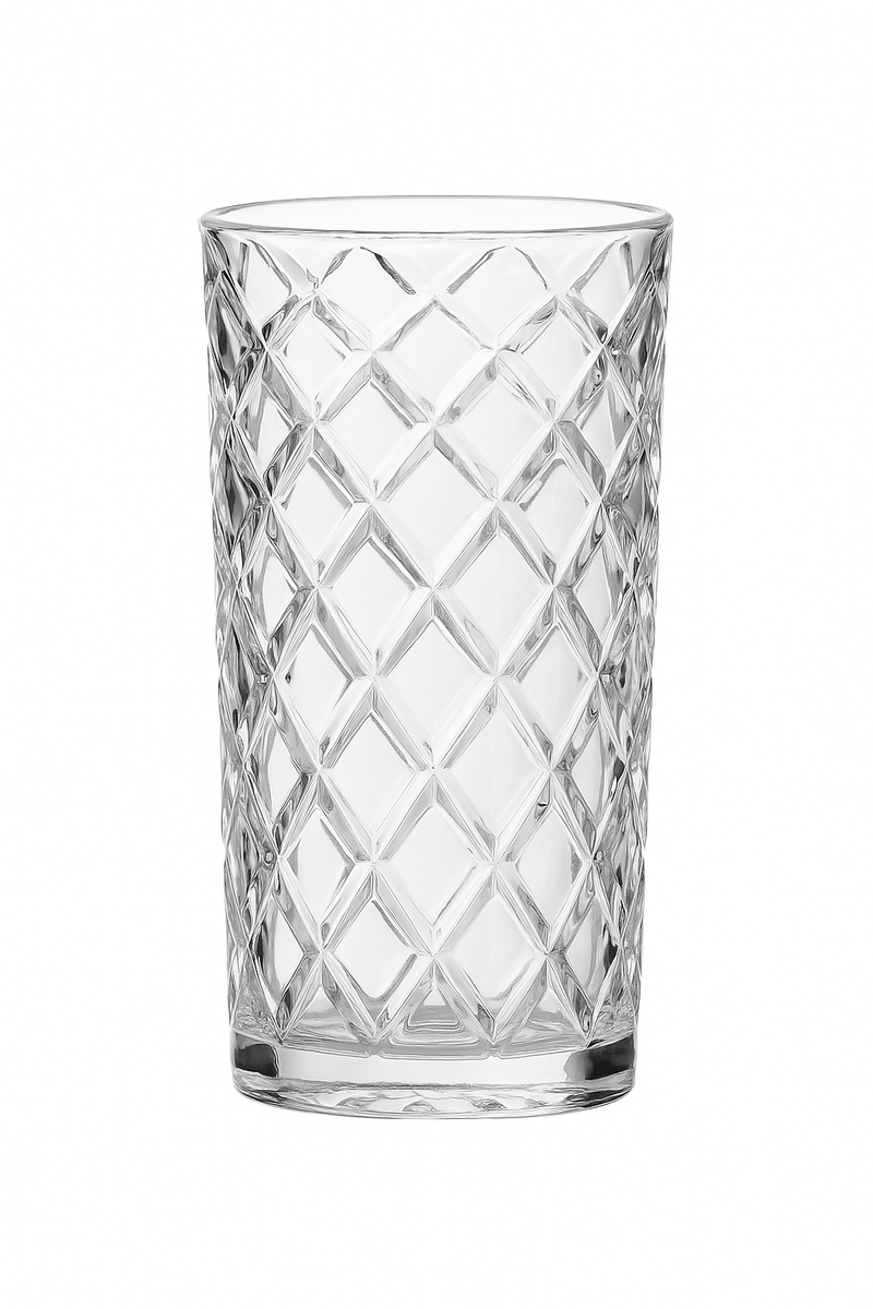 Verres collins cristal sans plomb style bar élégant
