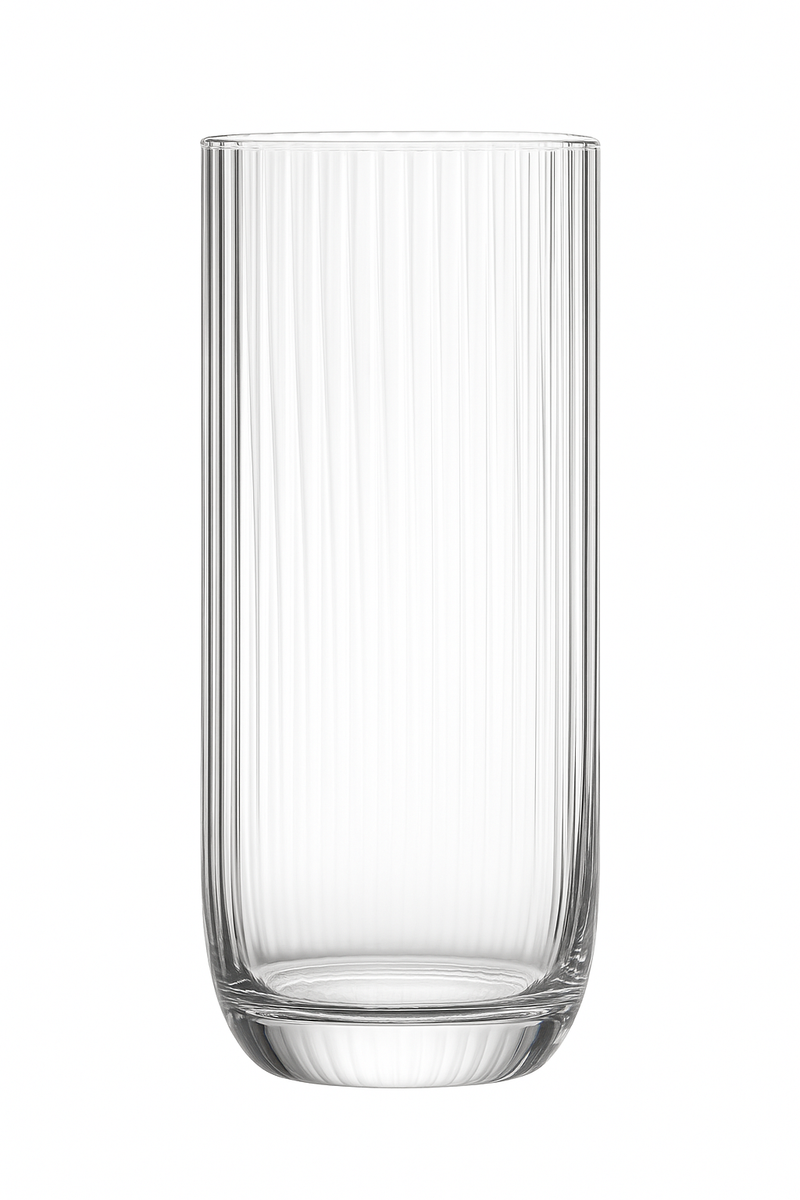 Verres collins cristal sans plomb style long drink