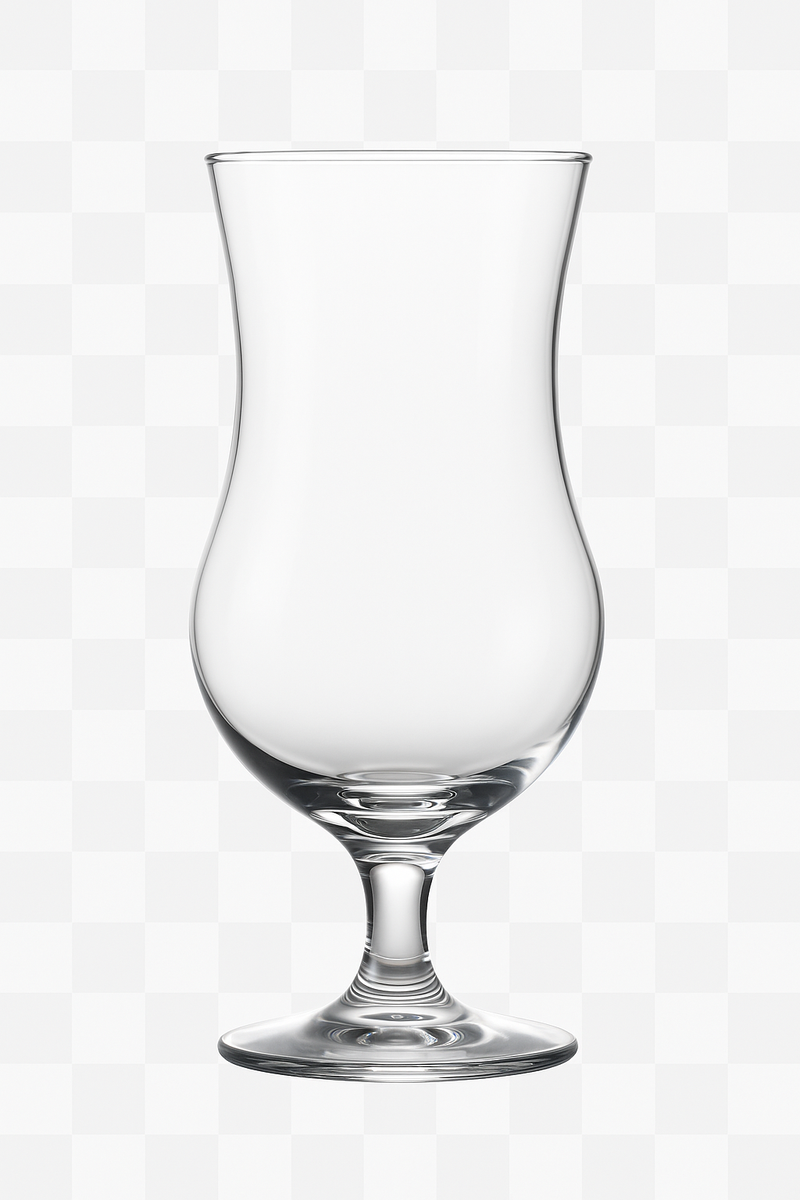 Verres collins en cristal sans plomb motif strié