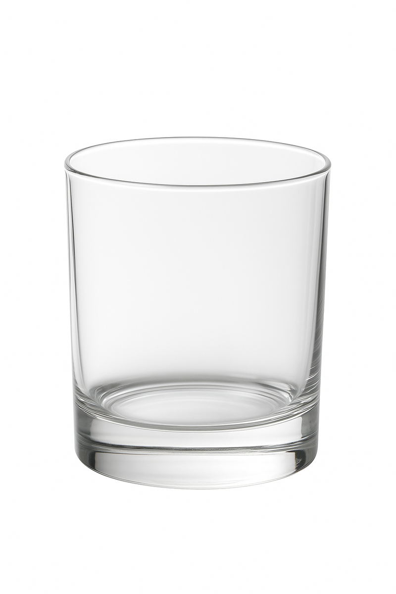 Verres droits en verre épais 3 capacités polyvalents