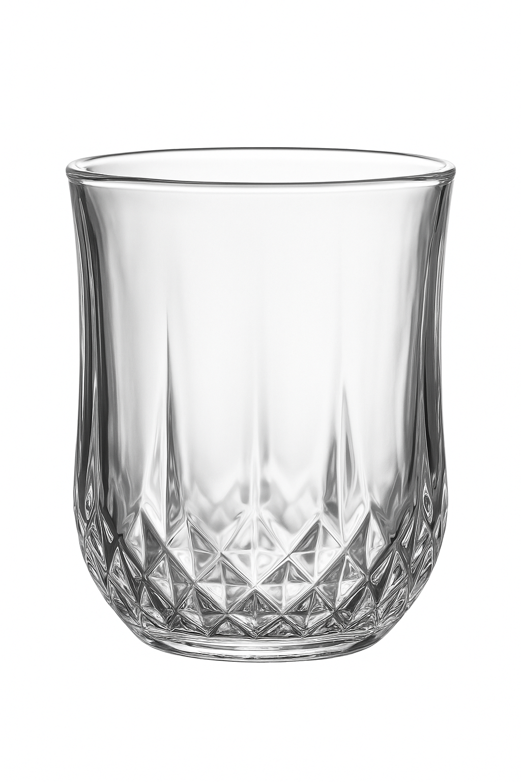 Verres élégants motif diamant pour vin café thé - vue 2 sur 2