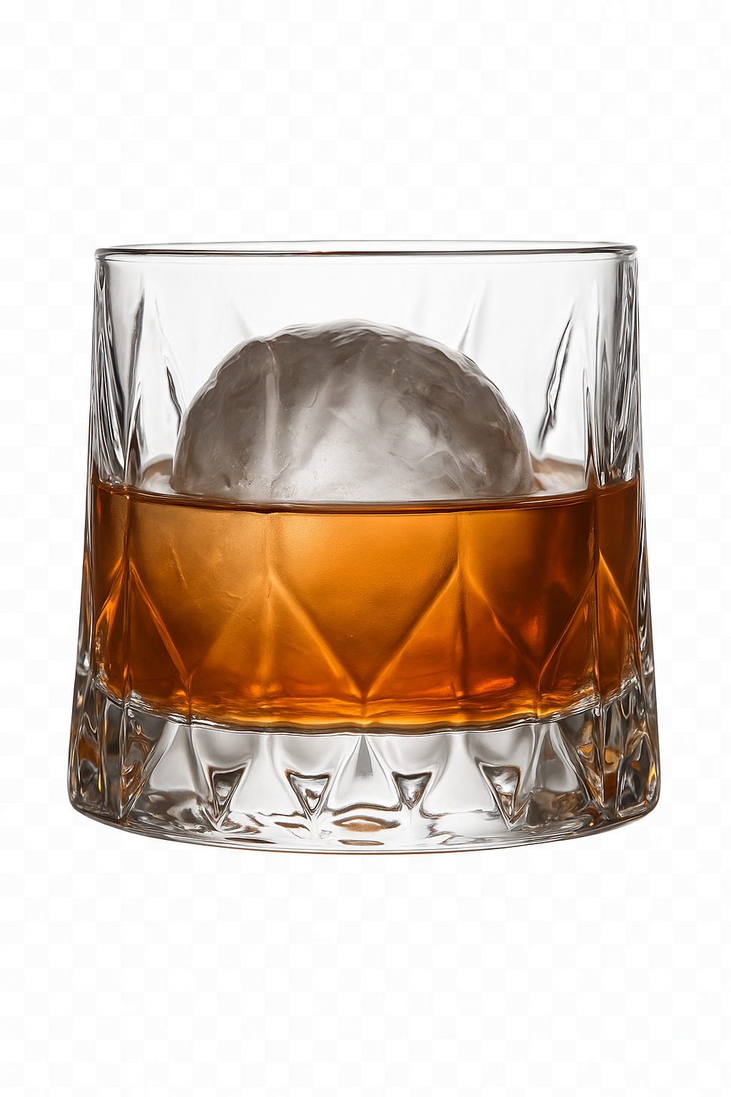 Verres whisky old fashioned design cristal élégant - vue 2 sur 2