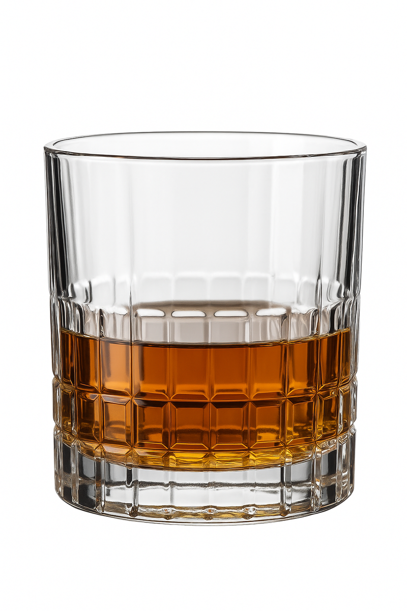 Verres whisky old fashioned gravés style classique