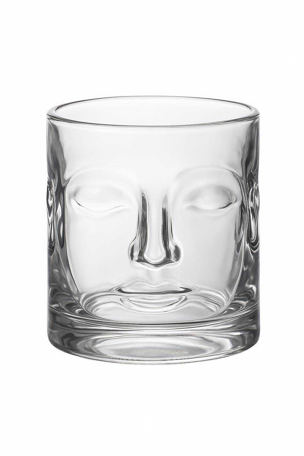 Verres whisky old fashioned relief crystal style bar - vue 2 sur 2