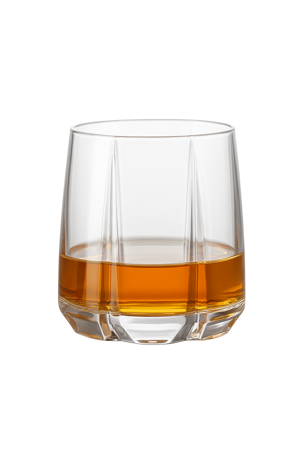 Verres whisky old fashioned style relief élégant