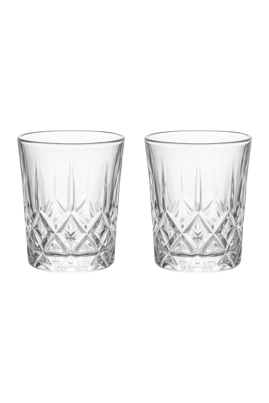 Verres whisky sculptes design original 50 70 100ml