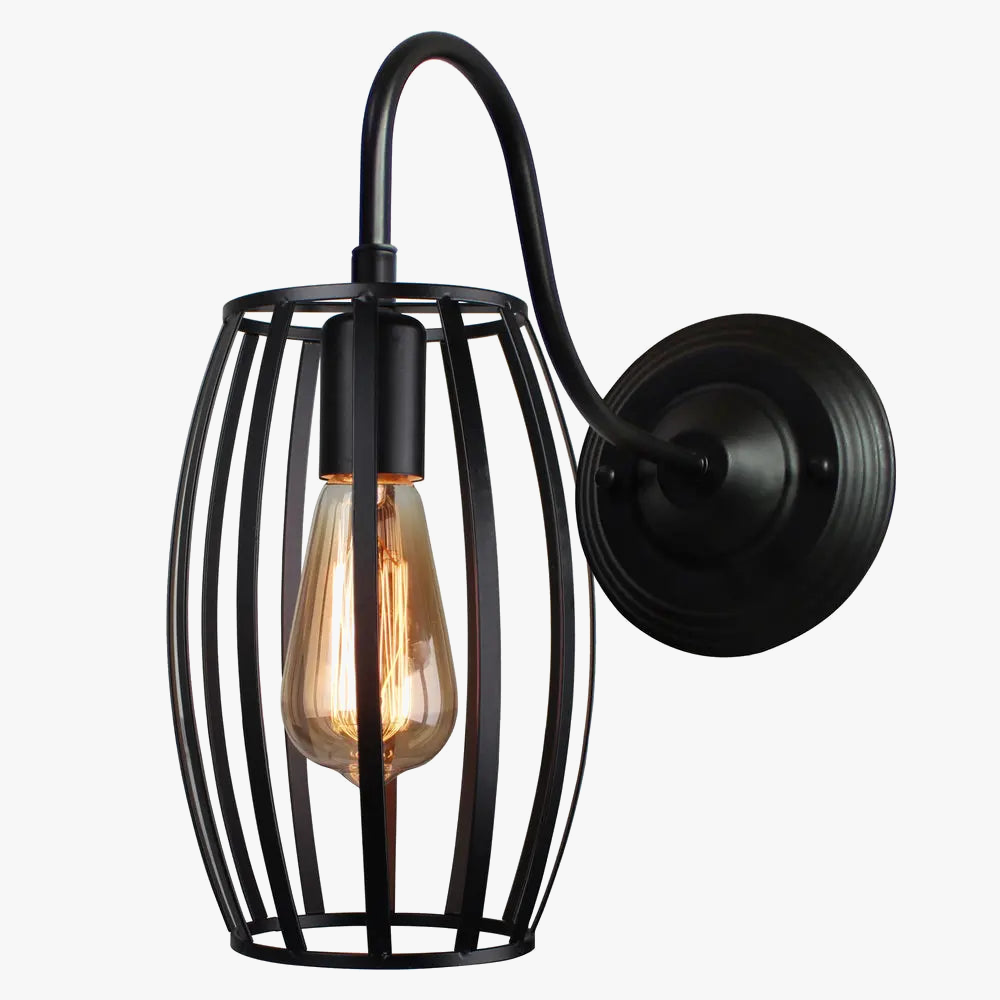 Vintage industriel applique rétro Loft applique murale abat-jour Cage garde applique moderne Restaurant décor à la maison luminaires LED