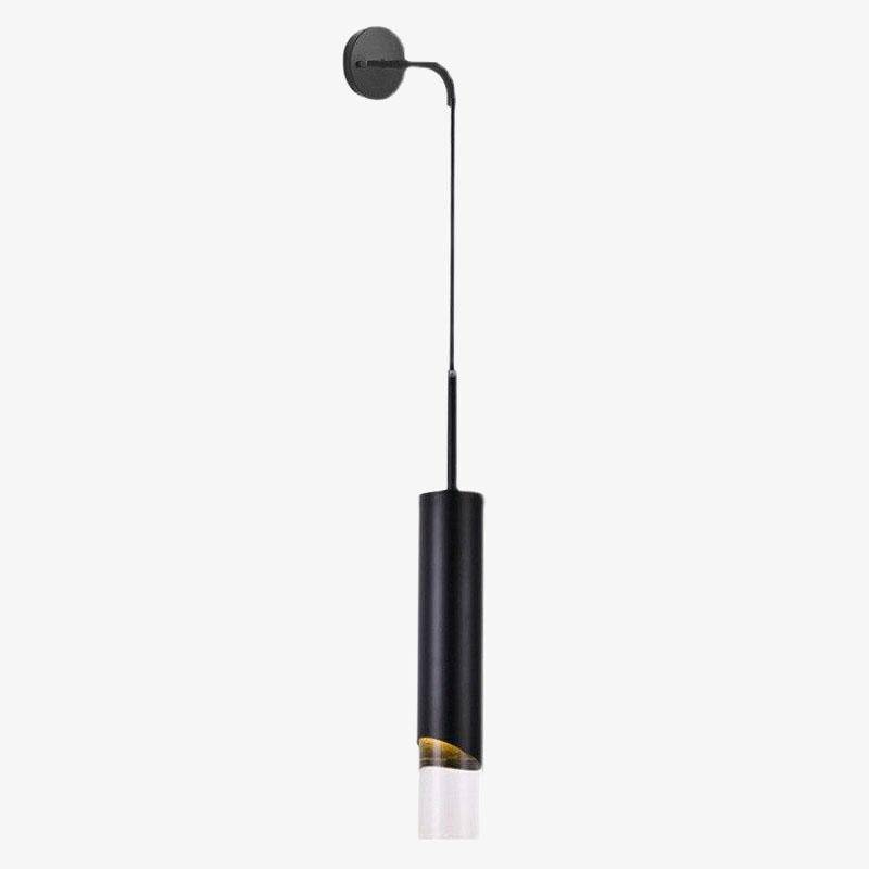 Applique murale design LED avec abat-jour doré Light