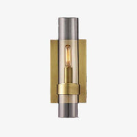 Applique murale design LED avec cylindre en verre Luxury
