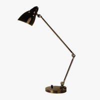 Lampe de bureau à LED chromée Botimi